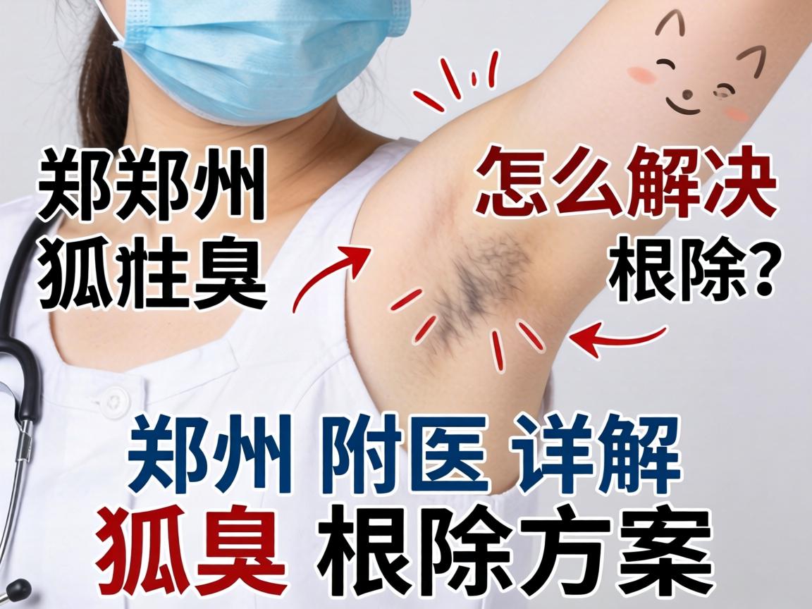 郑州狐臭怎么解决根除？郑州附医详解狐臭根除方案