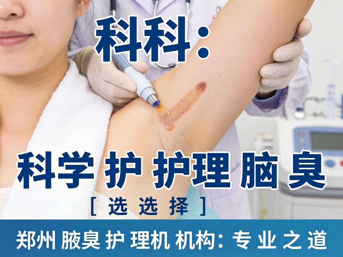 科学护理腋臭，选择郑州腋臭护理机构的专业之道