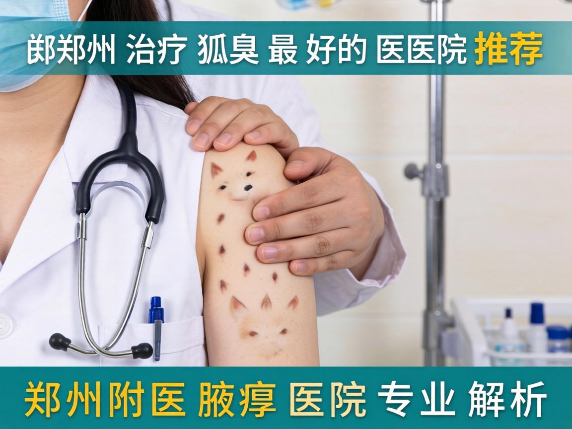 郑州治疗狐臭最好的医院推荐，郑州附医腋臭医院专业解析