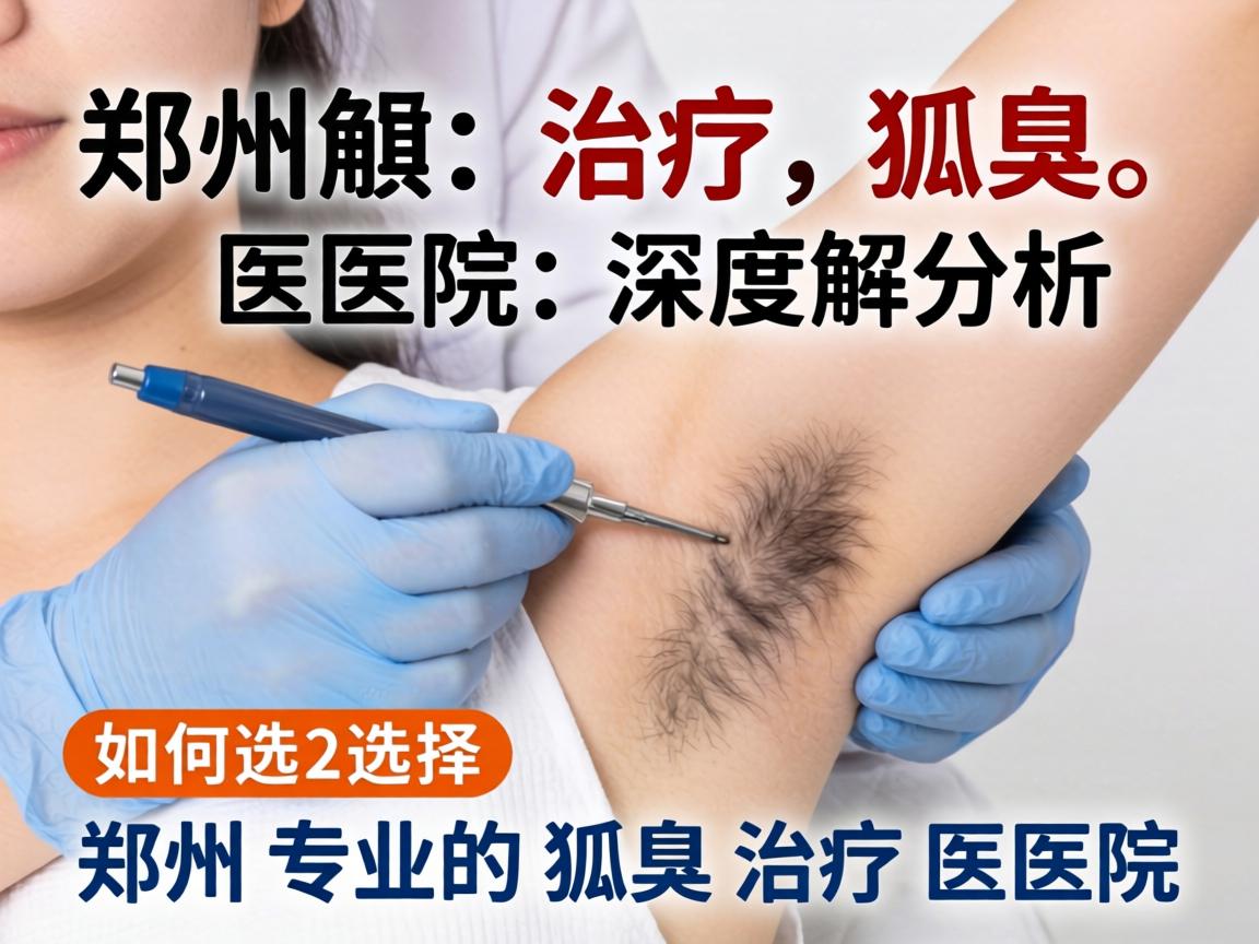 郑州治疗狐臭医院深度解析，如何选择郑州专业的狐臭治疗医院