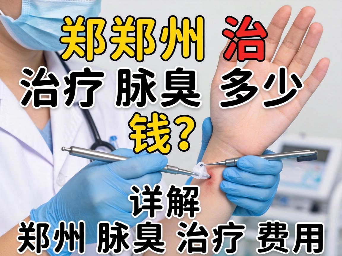 在郑州治疗腋臭多少钱？详解郑州腋臭治疗费用