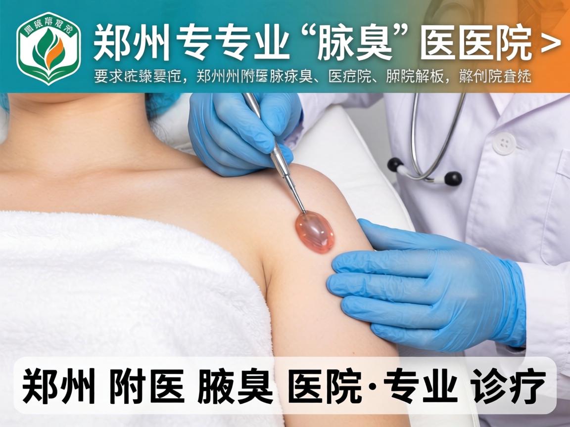 郑州专业腋臭医院解析，郑州附医腋臭医院的专业诊疗