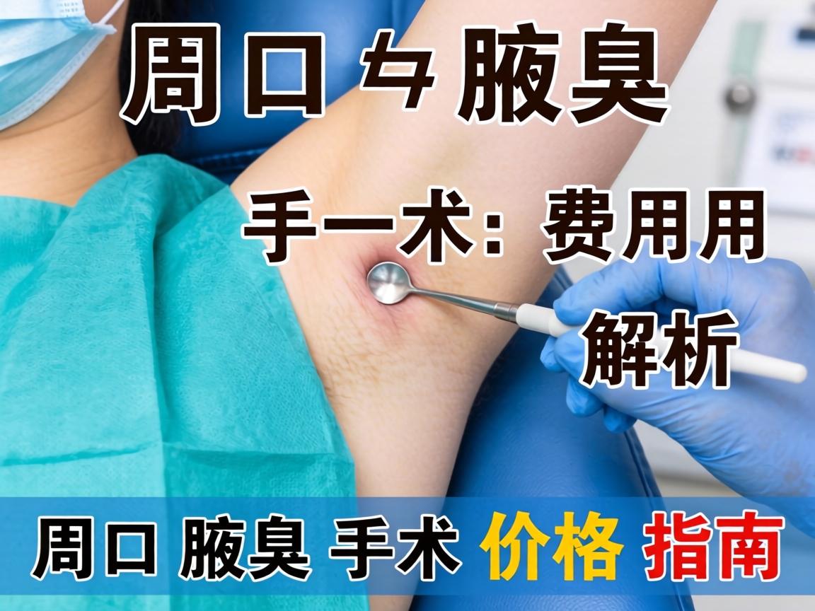 周口腋臭手术费用解析，周口腋臭手术价格指南
