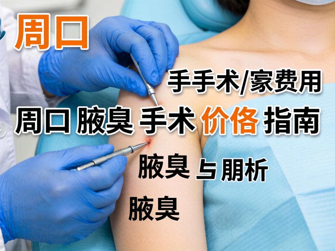 周口腋臭手术费用解析，周口腋臭手术价格指南