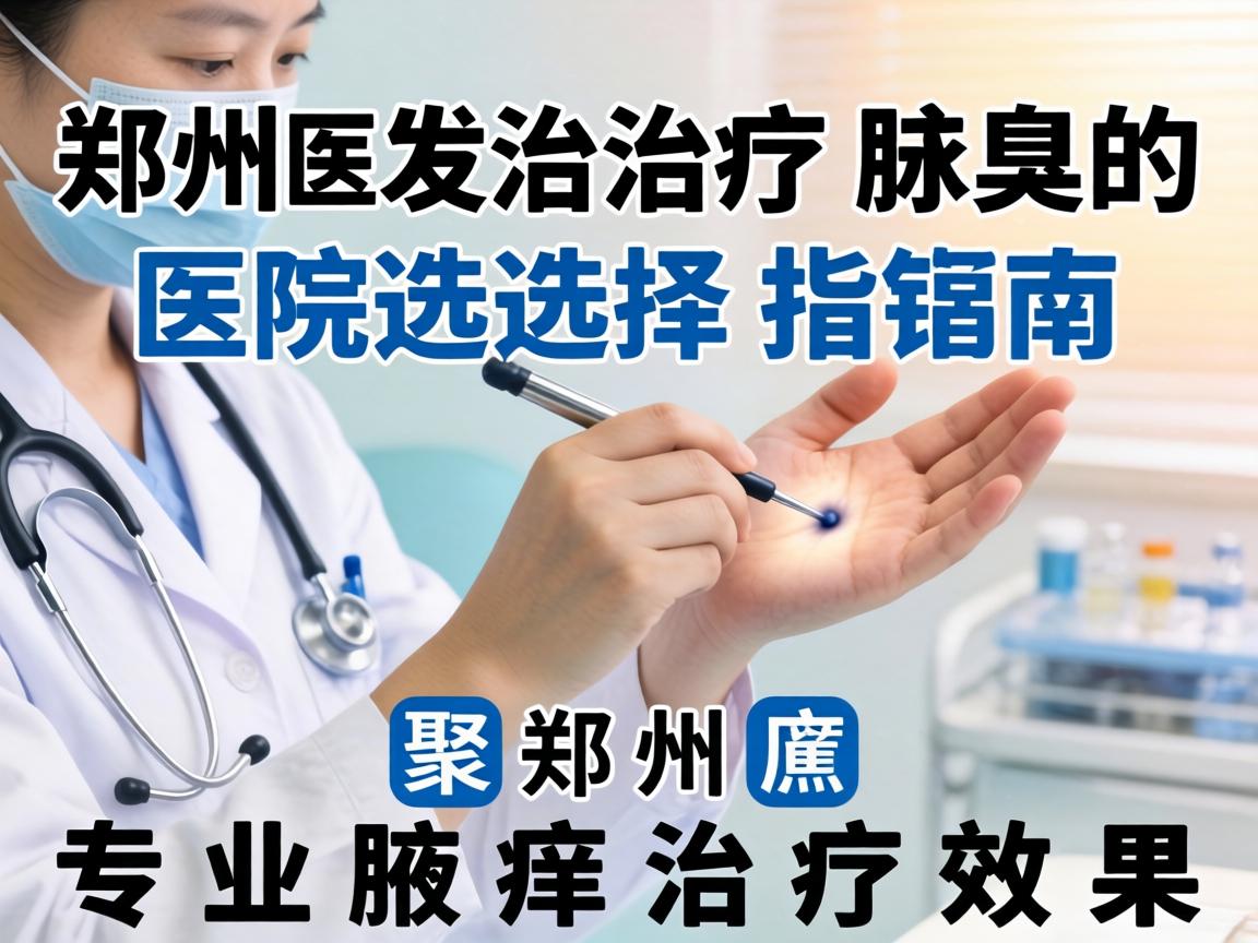 郑州治疗腋臭的医院选择指南，聚焦郑州专业腋臭治疗效果