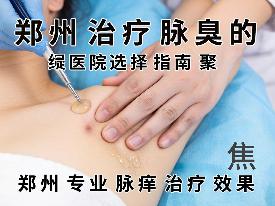 郑州治疗腋臭的医院选择指南，聚焦郑州专业腋臭治疗效果