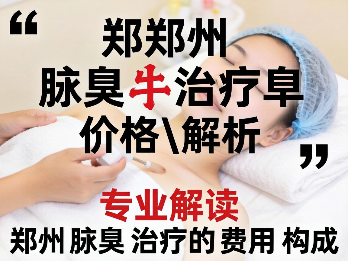 郑州腋臭治疗价格解析，专业解读郑州腋臭治疗的费用构成