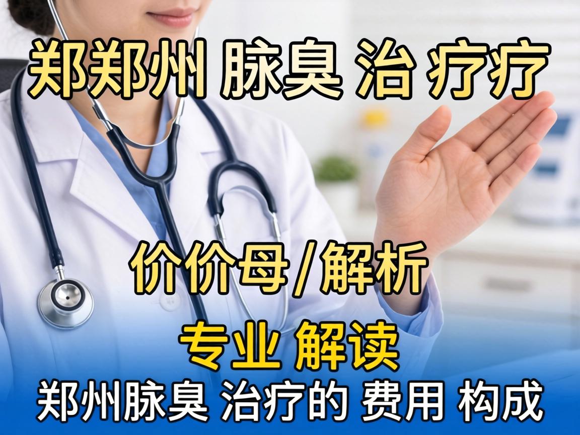 郑州腋臭治疗价格解析，专业解读郑州腋臭治疗的费用构成