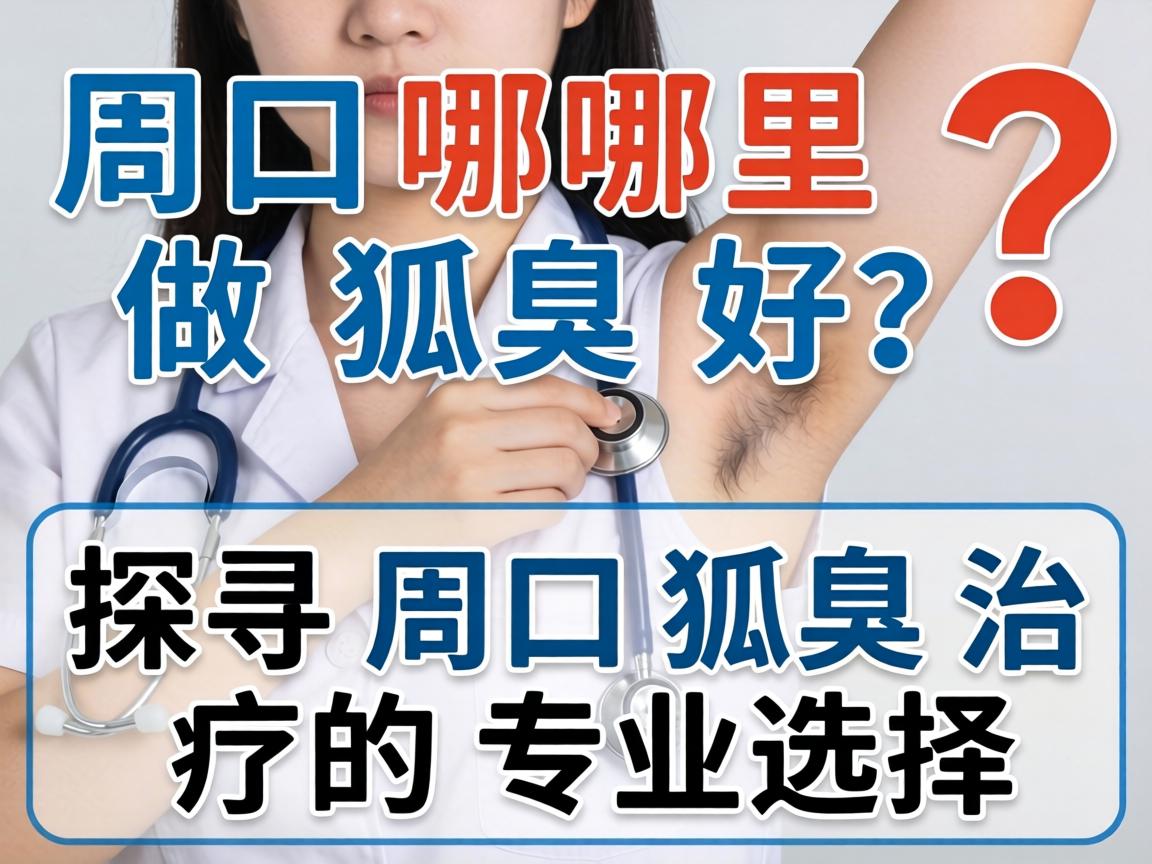 周口哪里做狐臭好？探寻周口狐臭治疗的专业选择