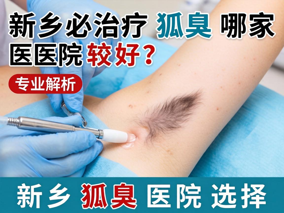 新乡治疗狐臭哪家医院较好？专业解析新乡狐臭医院选择