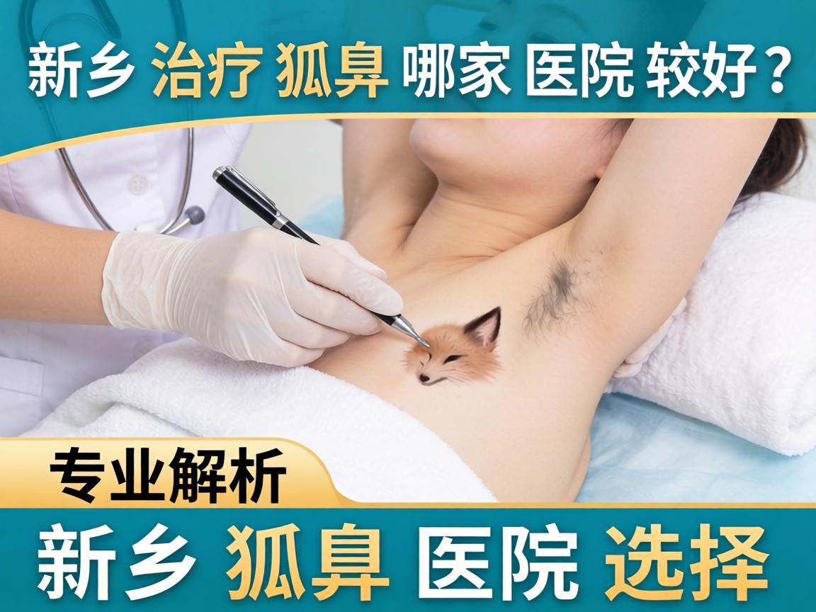新乡治疗狐臭哪家医院较好？专业解析新乡狐臭医院选择