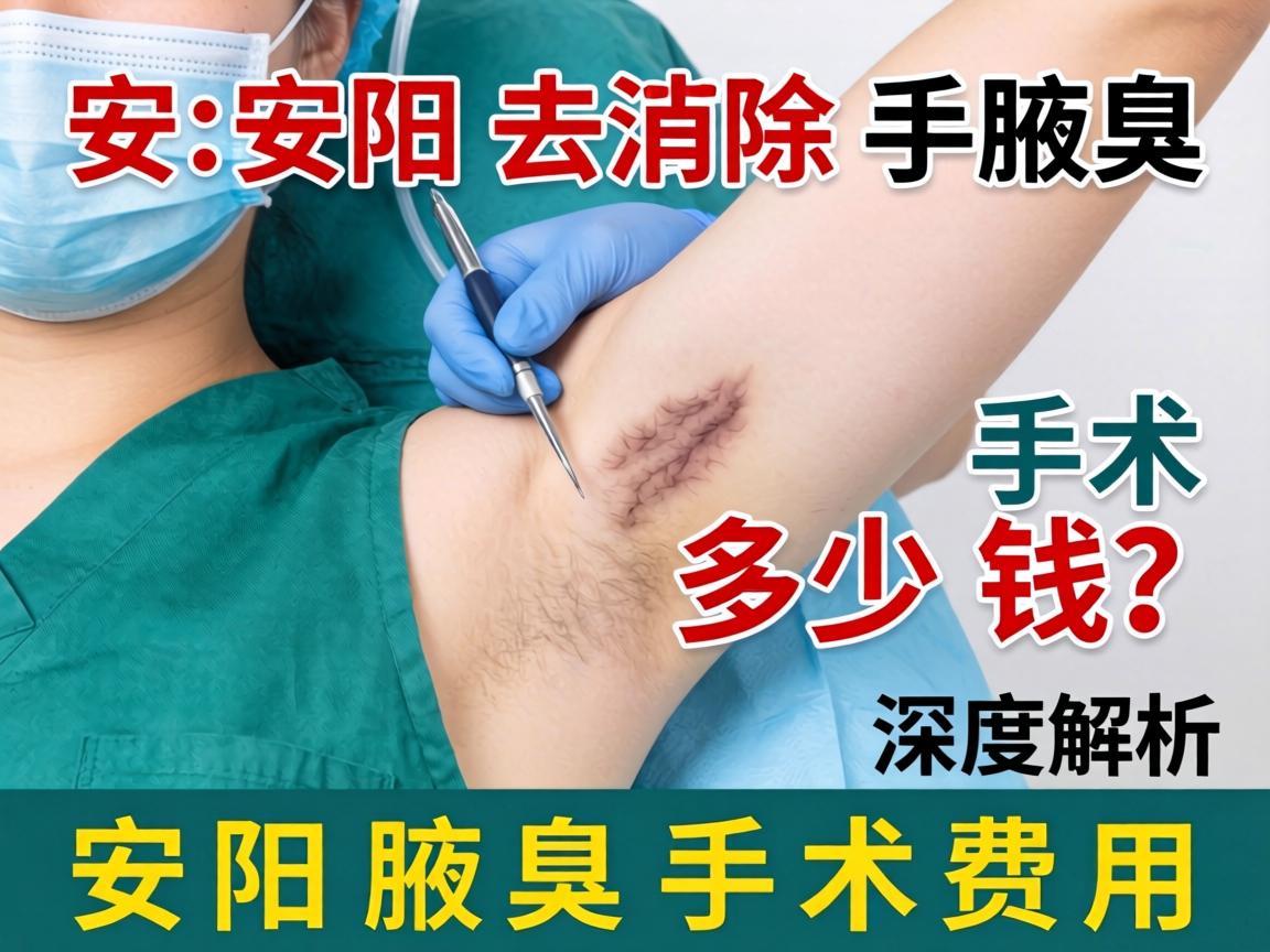 安阳去除腋臭手术多少钱？深度解析安阳腋臭手术费用