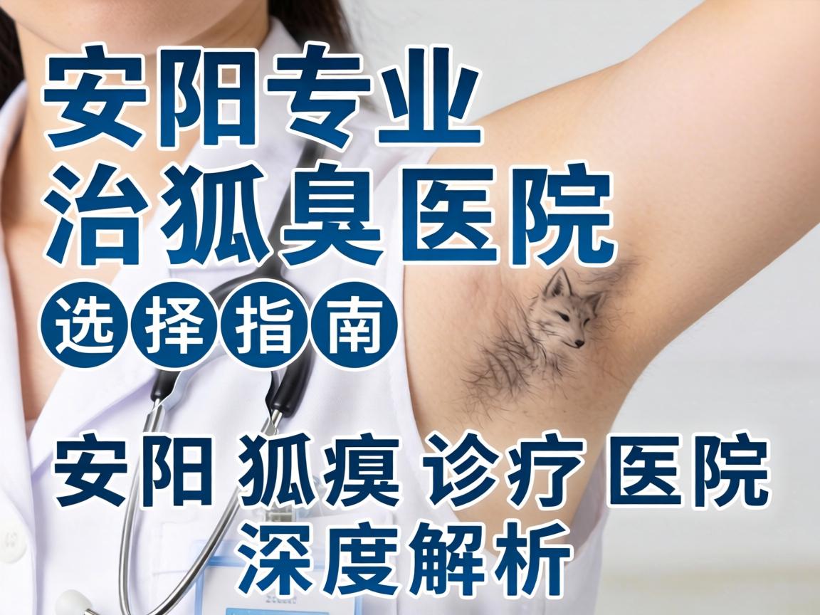 安阳专业治狐臭医院选择指南，安阳狐臭诊疗医院深度解析