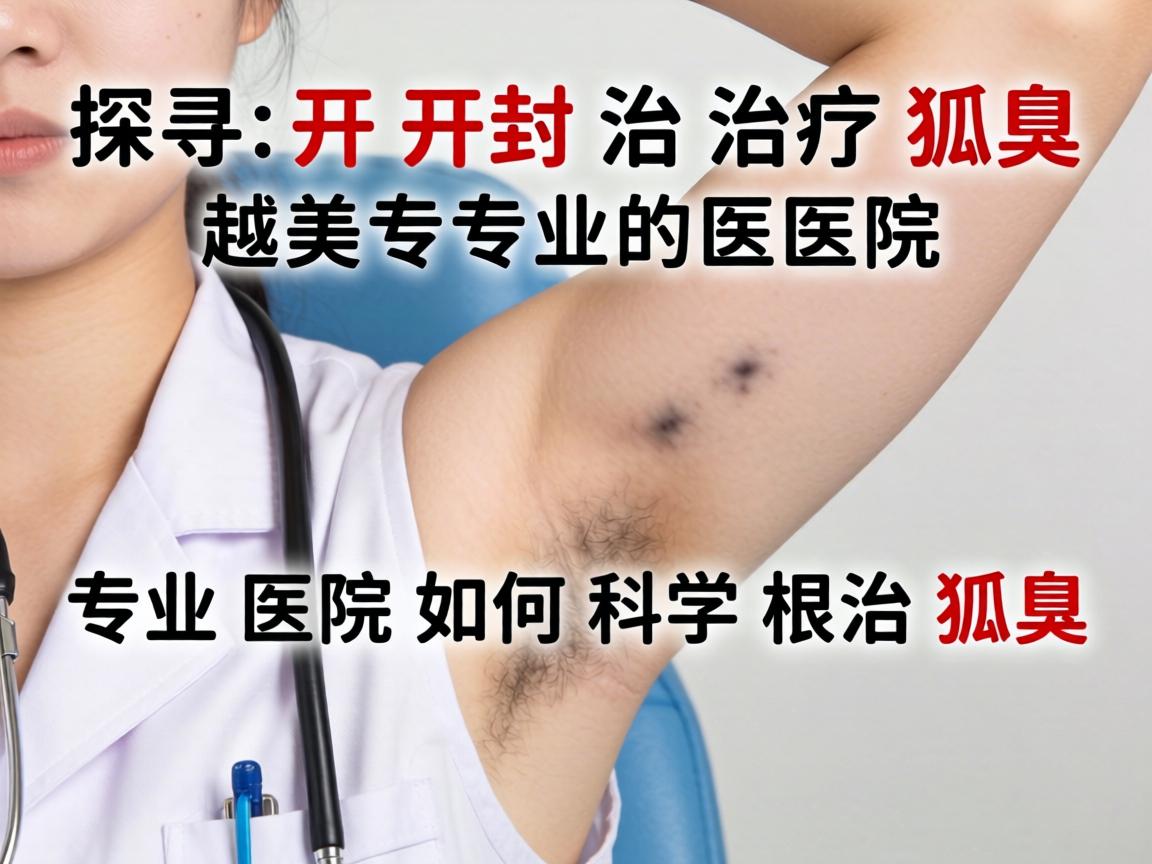 探寻开封治疗狐臭专业的医院，专业医院如何科学根治狐臭