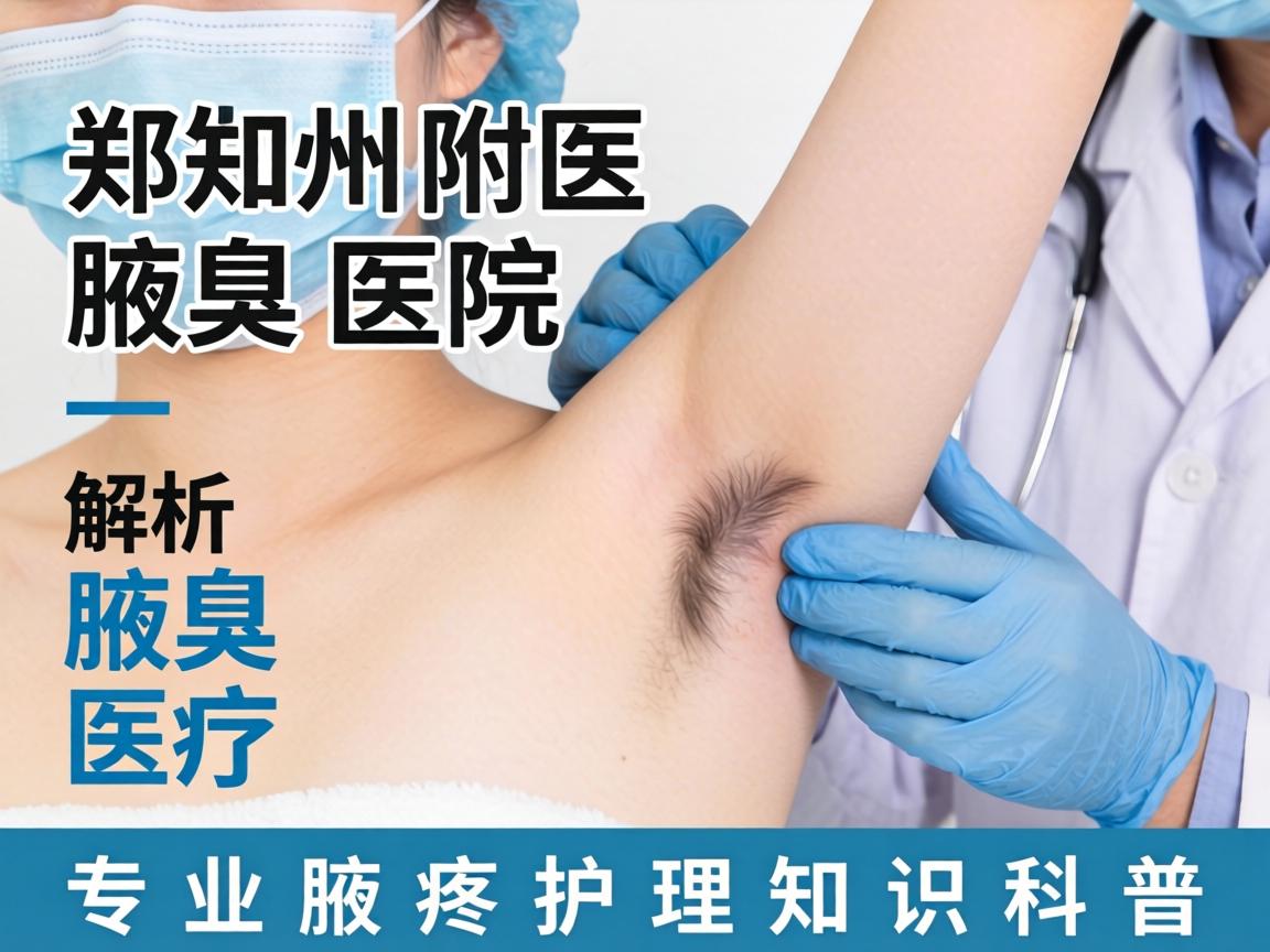郑州附医腋臭医院解析腋臭医疗，专业腋臭护理知识科普