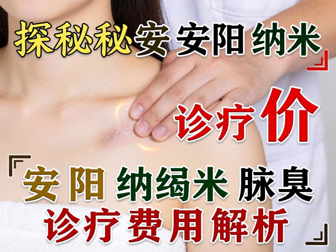 探秘安阳纳米腋臭诊疗价格 安阳纳米腋臭诊疗费用解析