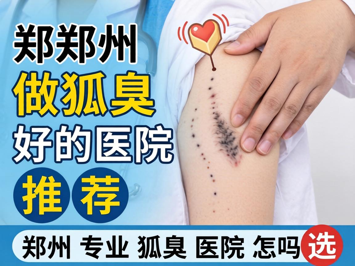 郑州做狐臭好的医院推荐，郑州专业狐臭医院怎么选