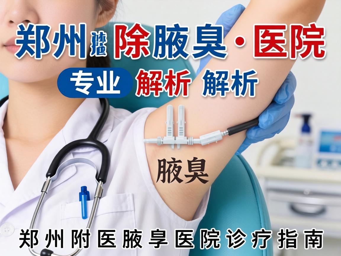 郑州除腋臭医院专业解析，郑州附医腋臭医院诊疗指南
