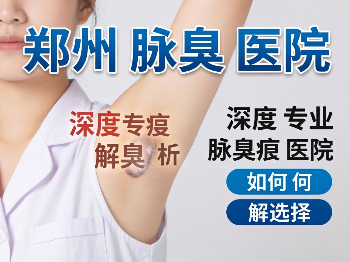 郑州腋臭医院深度解析，郑州专业腋臭医院如何选择
