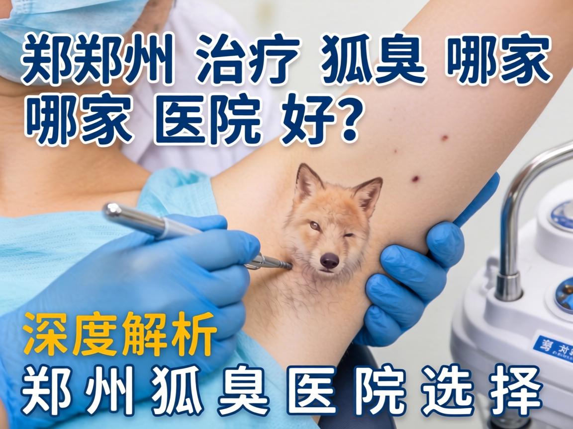 郑州治疗狐臭哪家医院好？深度解析郑州狐臭医院选择