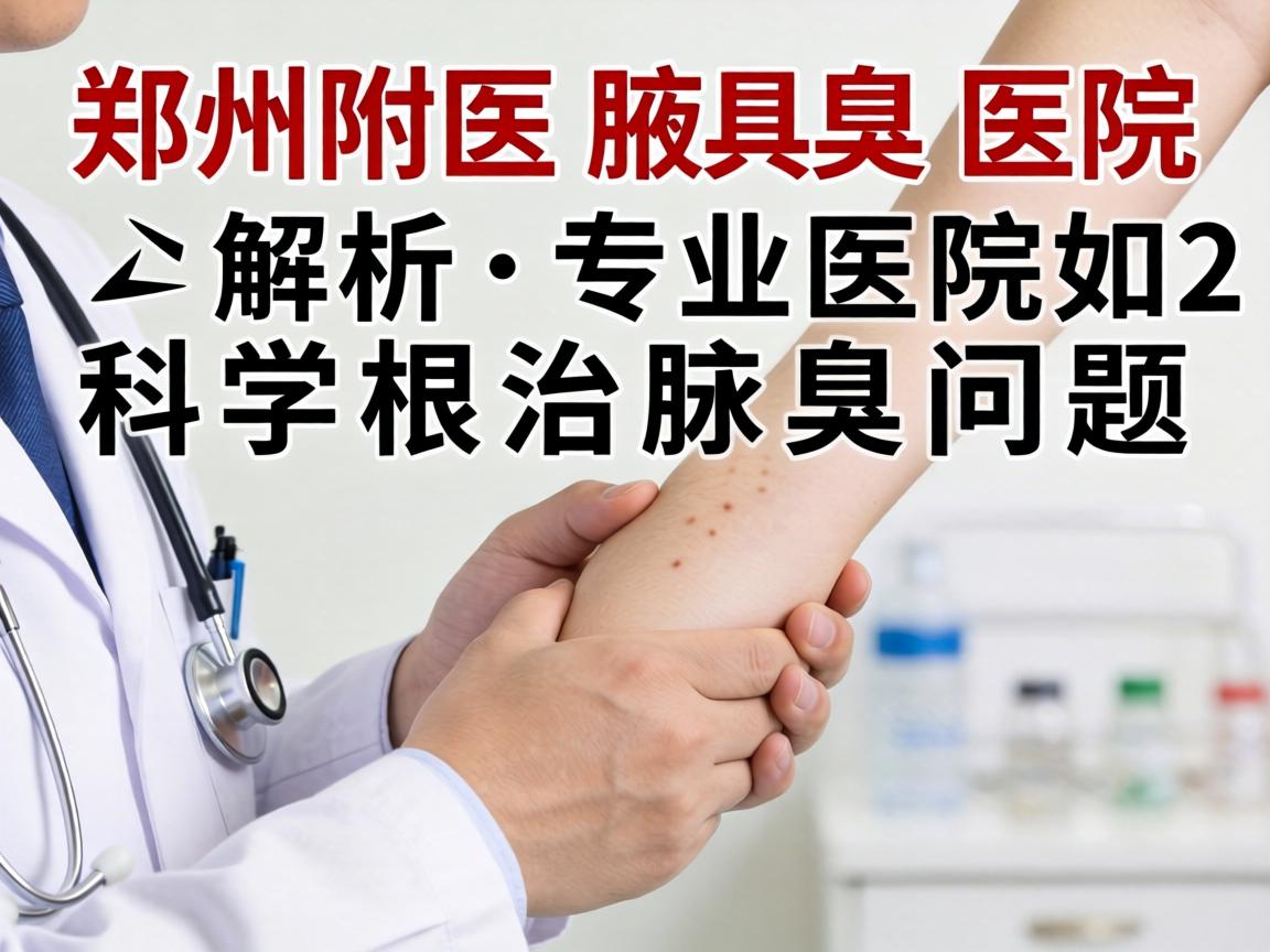 郑州附医腋臭医院解析，专业医院如何科学根治腋臭问题