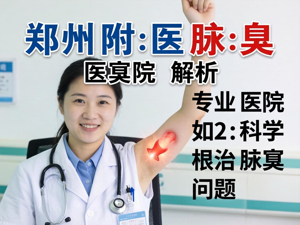 郑州附医腋臭医院解析，专业医院如何科学根治腋臭问题