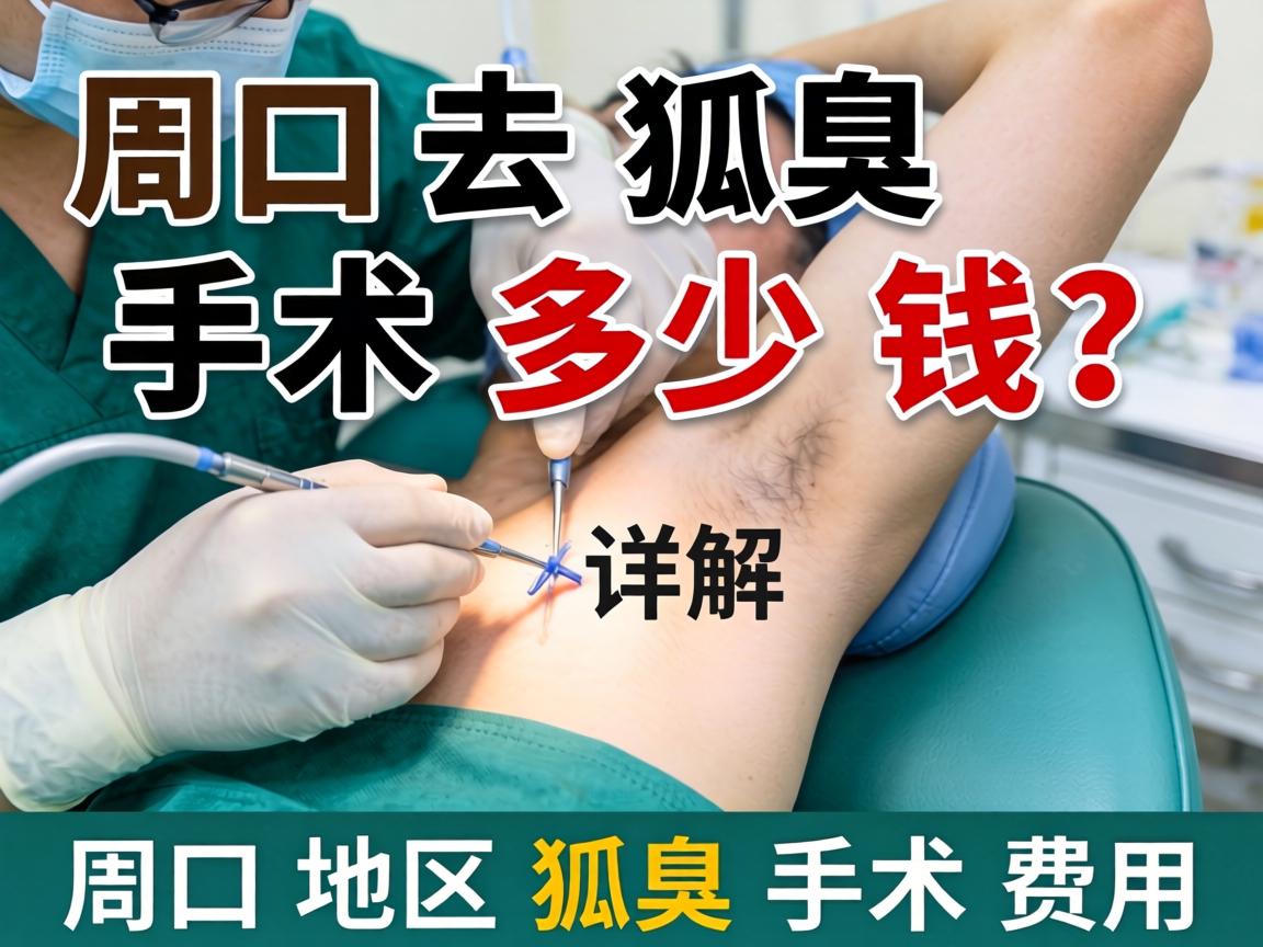 周口去狐臭手术多少钱？详解周口地区狐臭手术费用