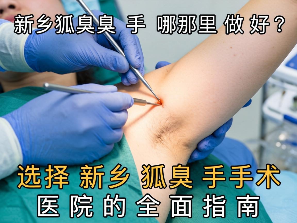 新乡狐臭手术哪里做好？选择新乡狐臭手术医院的全面指南