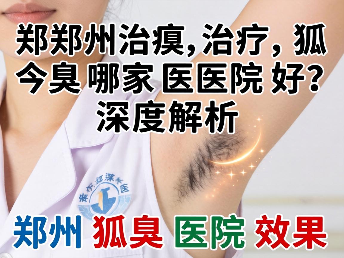 郑州治疗狐臭哪家医院好？深度解析郑州狐臭医院效果
