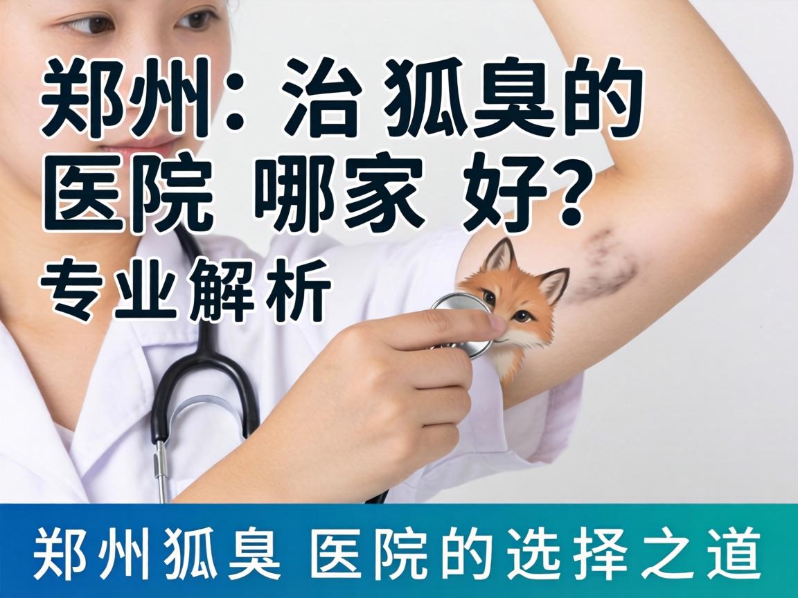 郑州治狐臭的医院哪家好？专业解析郑州狐臭医院的选择之道