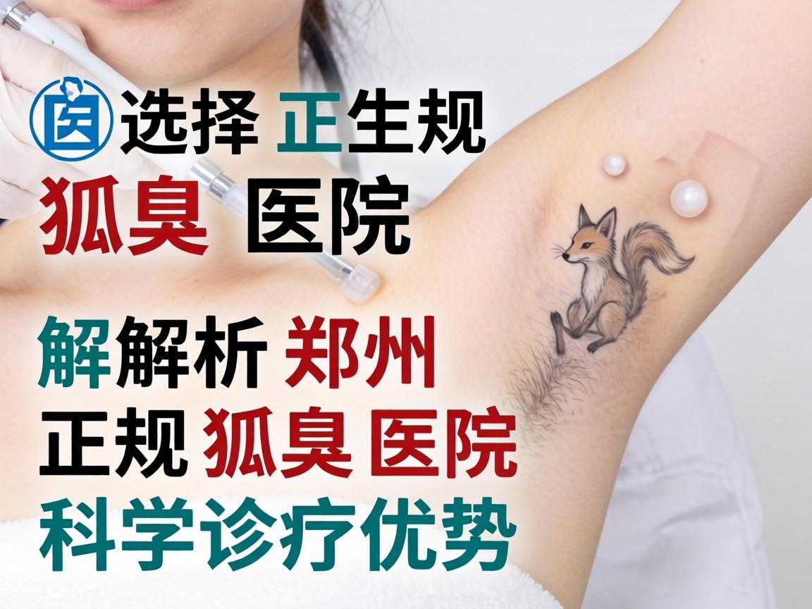 选择正规狐臭医院，解析郑州正规狐臭医院的科学诊疗优势