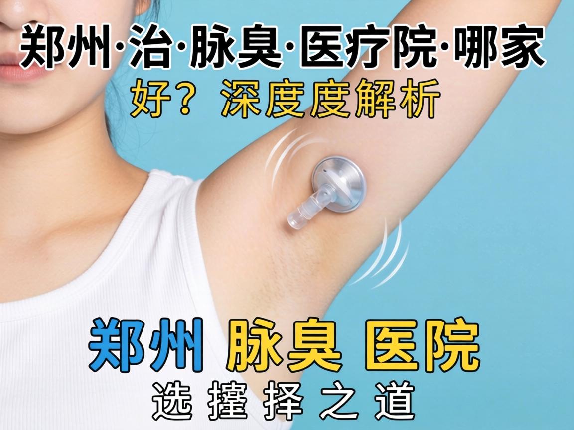 郑州治腋臭医院哪家好？深度解析郑州腋臭医院选择之道