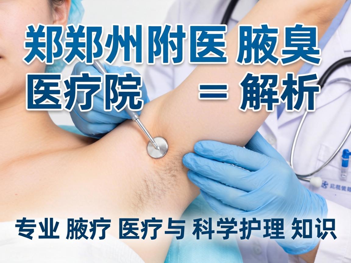 郑州附医腋臭医院解析，专业腋臭医疗与科学护理知识