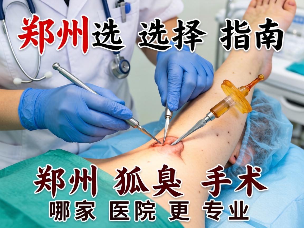 郑州狐臭手术选择指南，解析郑州狐臭手术哪家医院更专业