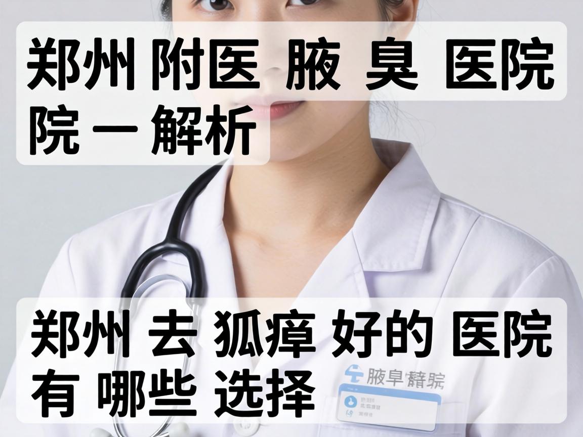 郑州附医腋臭医院解析，郑州去狐臭好的医院有哪些选择标准