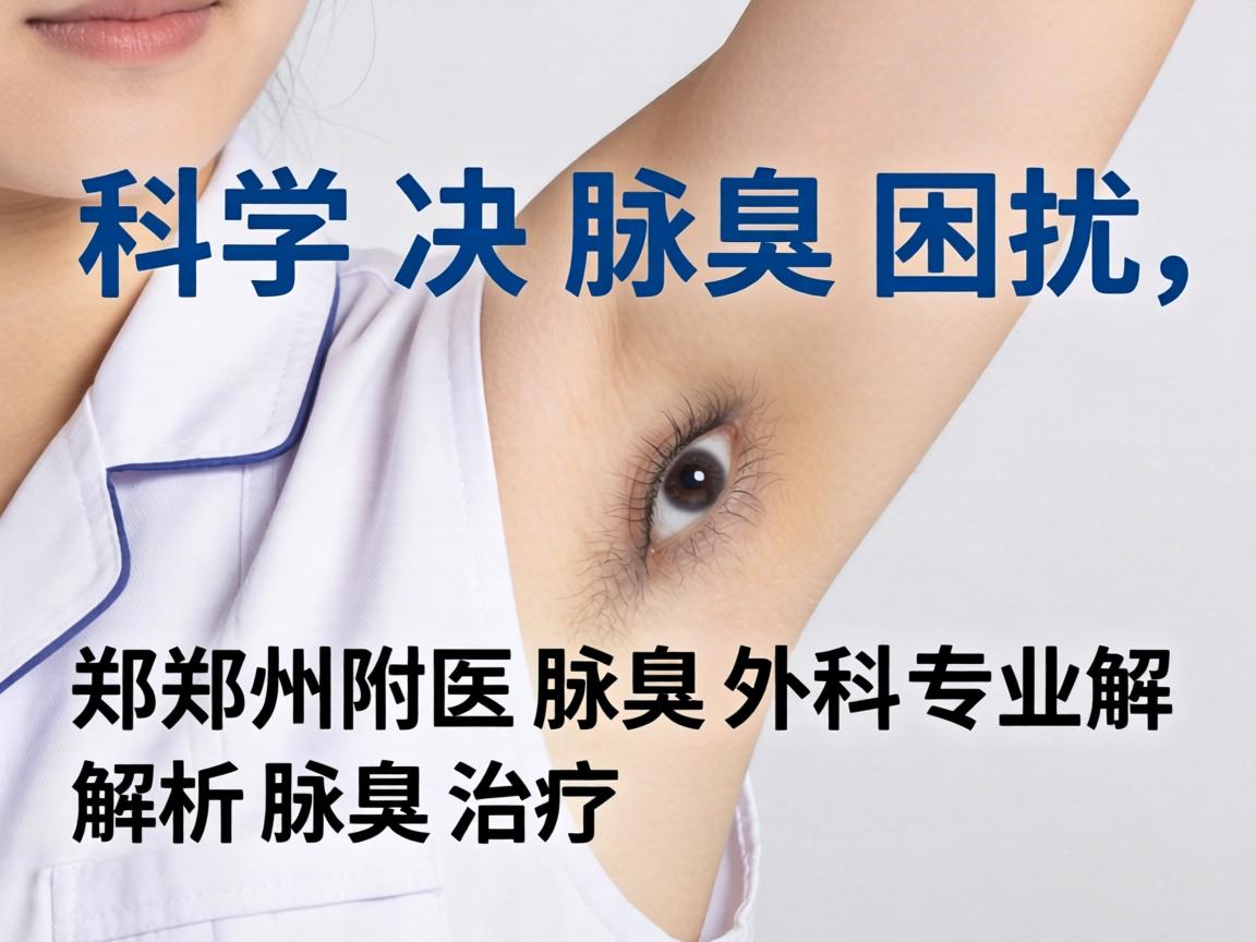 科学解决腋臭困扰，郑州附医腋臭外科专业解析腋臭治疗