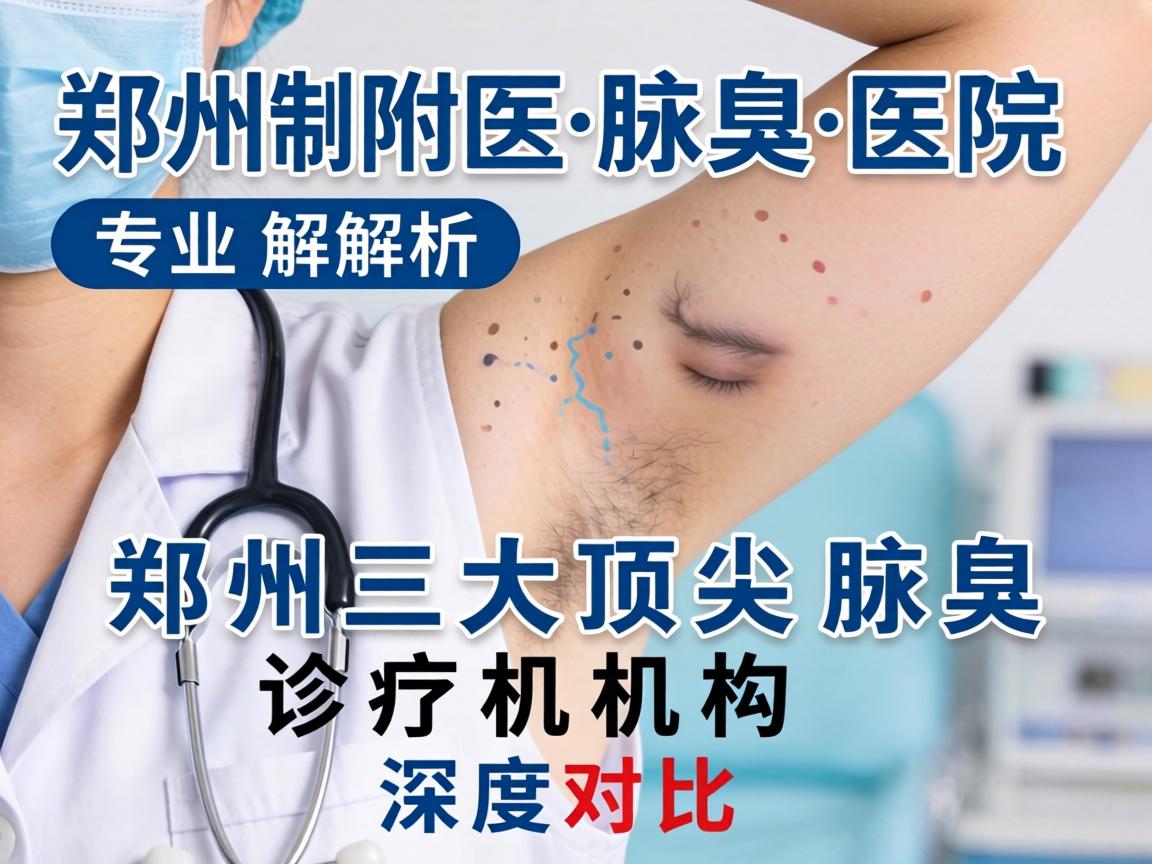 郑州附医腋臭医院专业解析，郑州三大顶尖腋臭诊疗机构深度对比