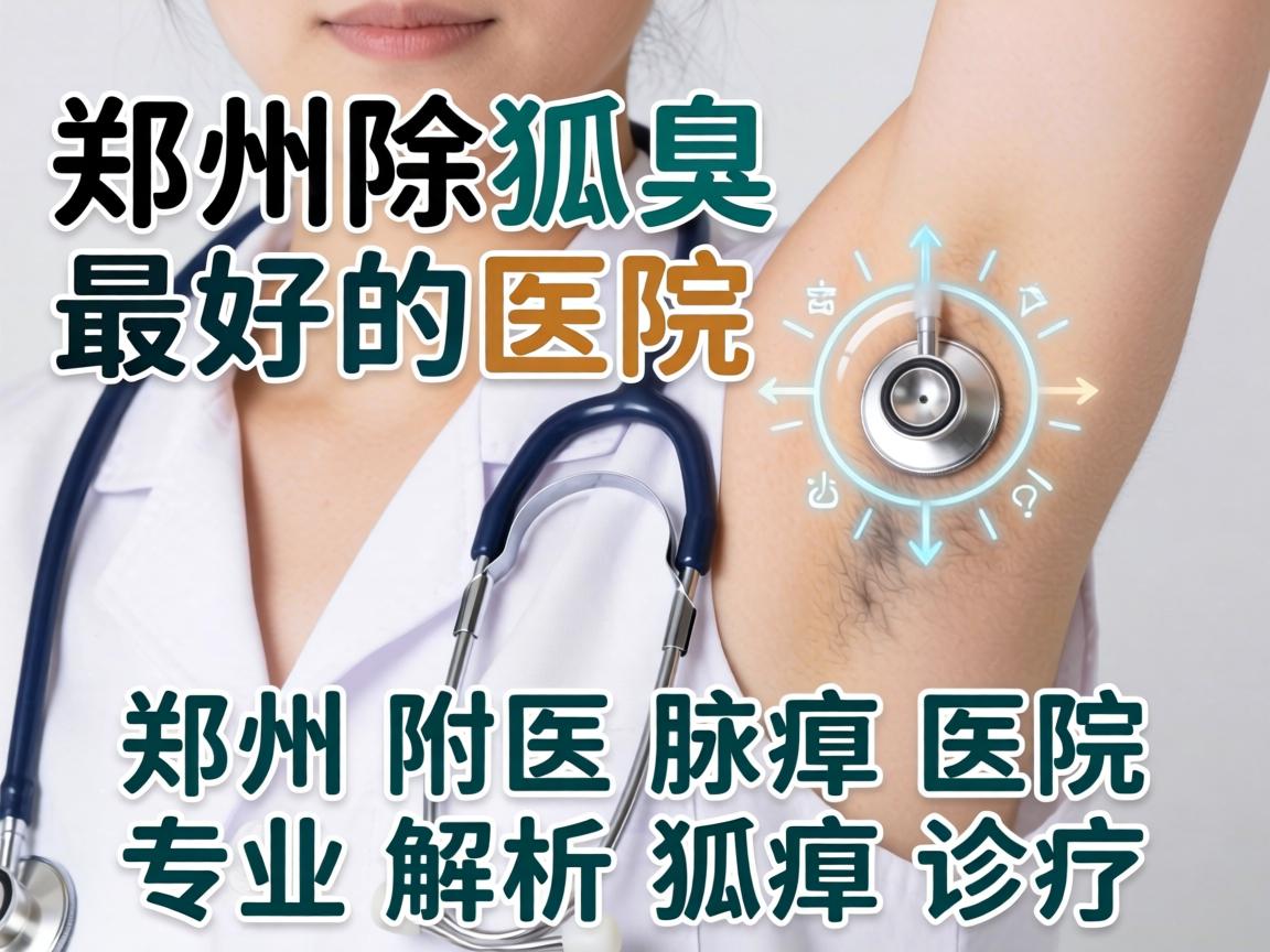 郑州除狐臭最好的医院，郑州附医腋臭医院专业解析狐臭诊疗