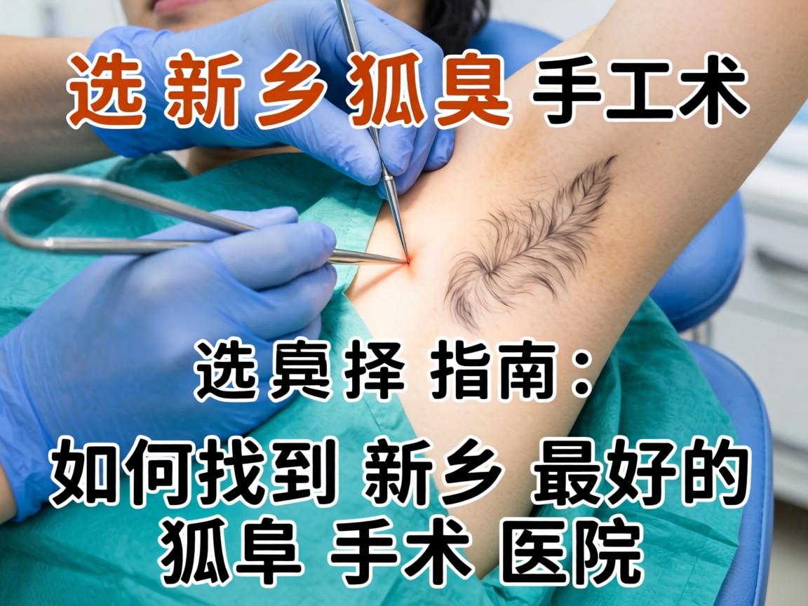 新乡狐臭手术选择指南，如何找到新乡最好的狐臭手术医院