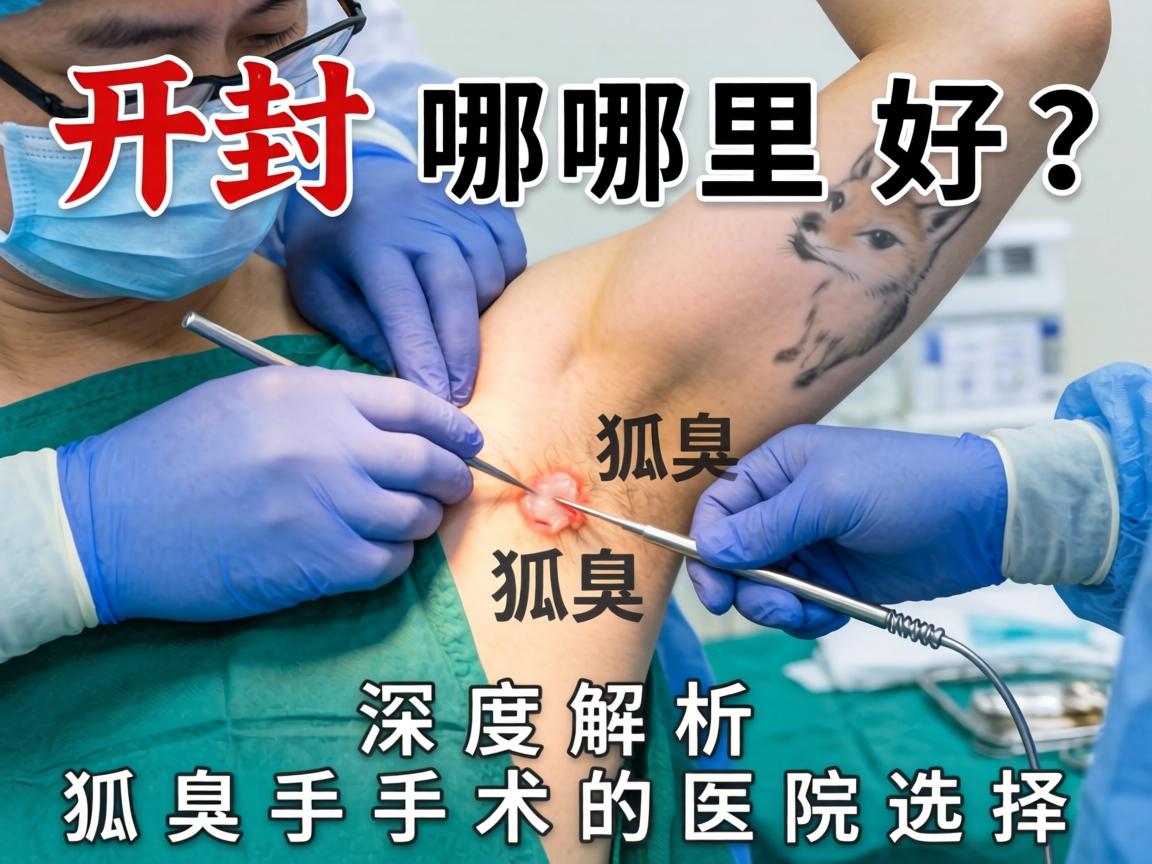 开封狐臭手术哪里好？深度解析狐臭手术的医院选择