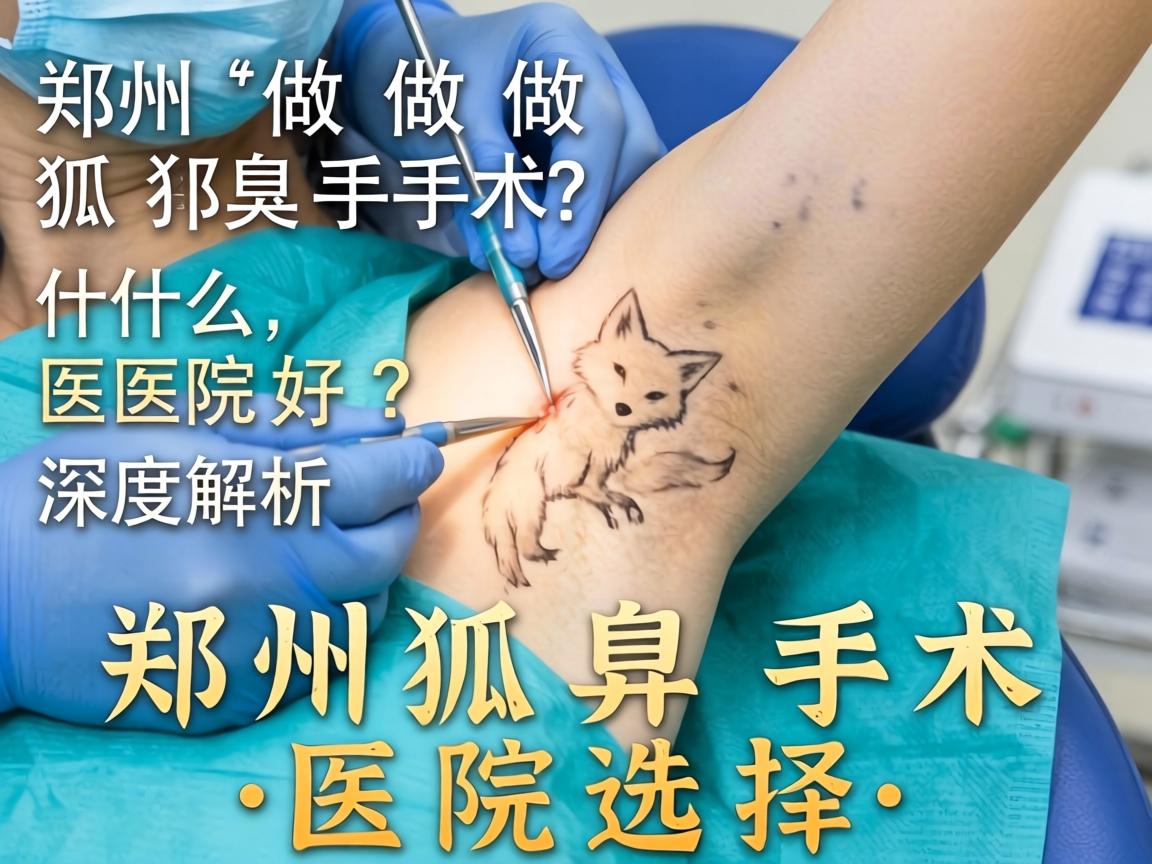郑州做狐臭手术什么医院好？深度解析郑州狐臭手术医院选择