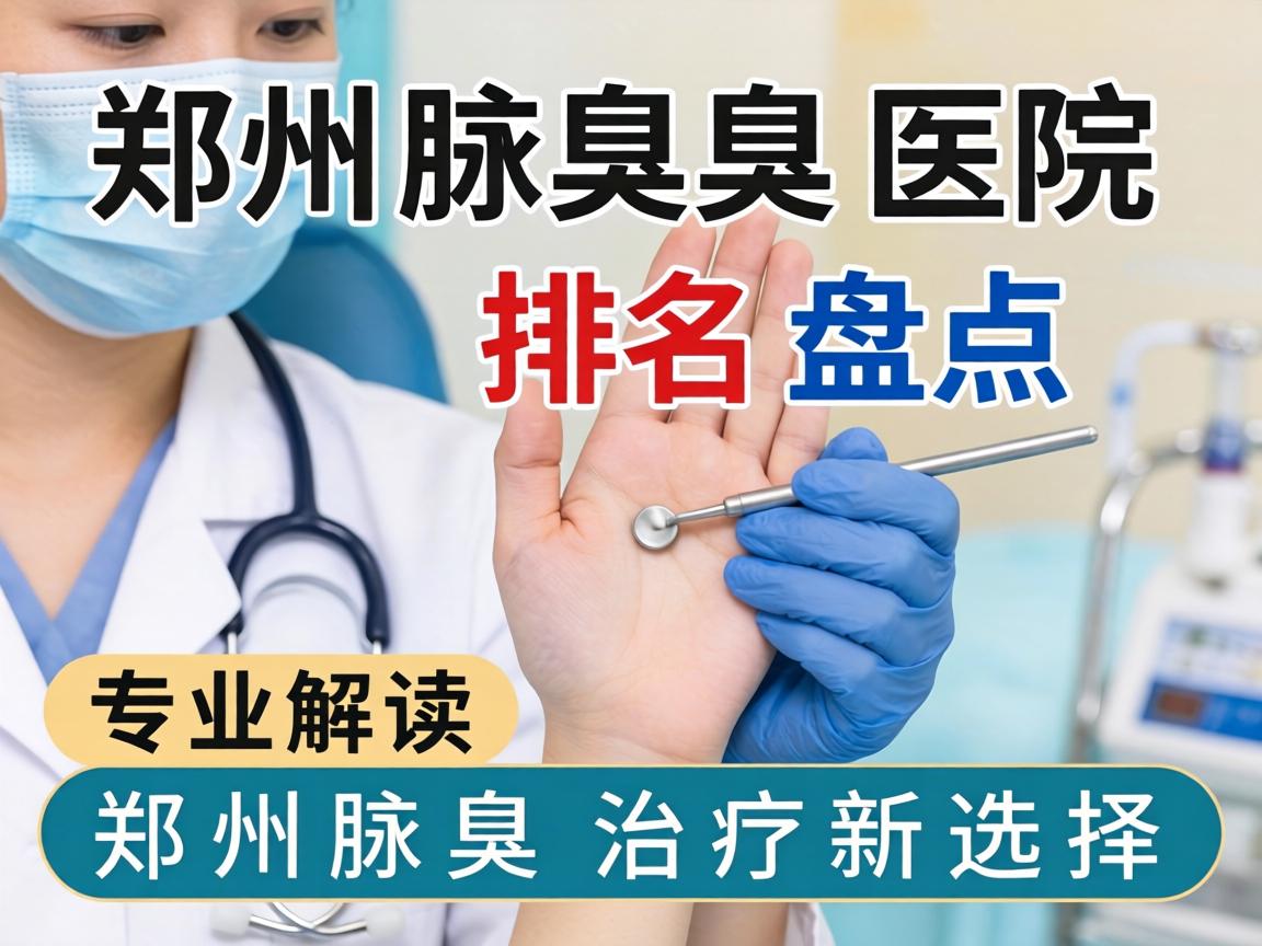 郑州腋臭医院排名盘点，专业解读郑州腋臭治疗新选择