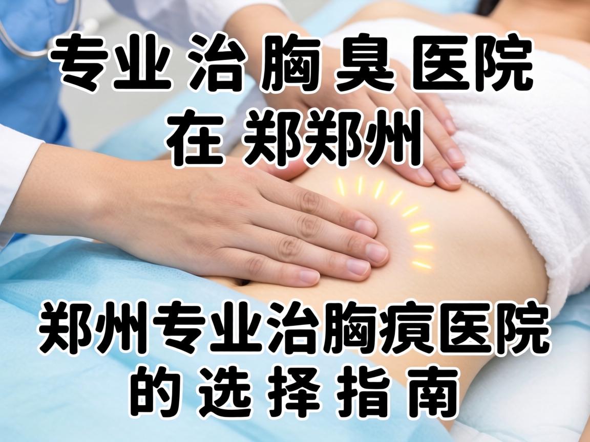 专业治腋臭医院在郑州，郑州专业治腋臭医院的选择指南