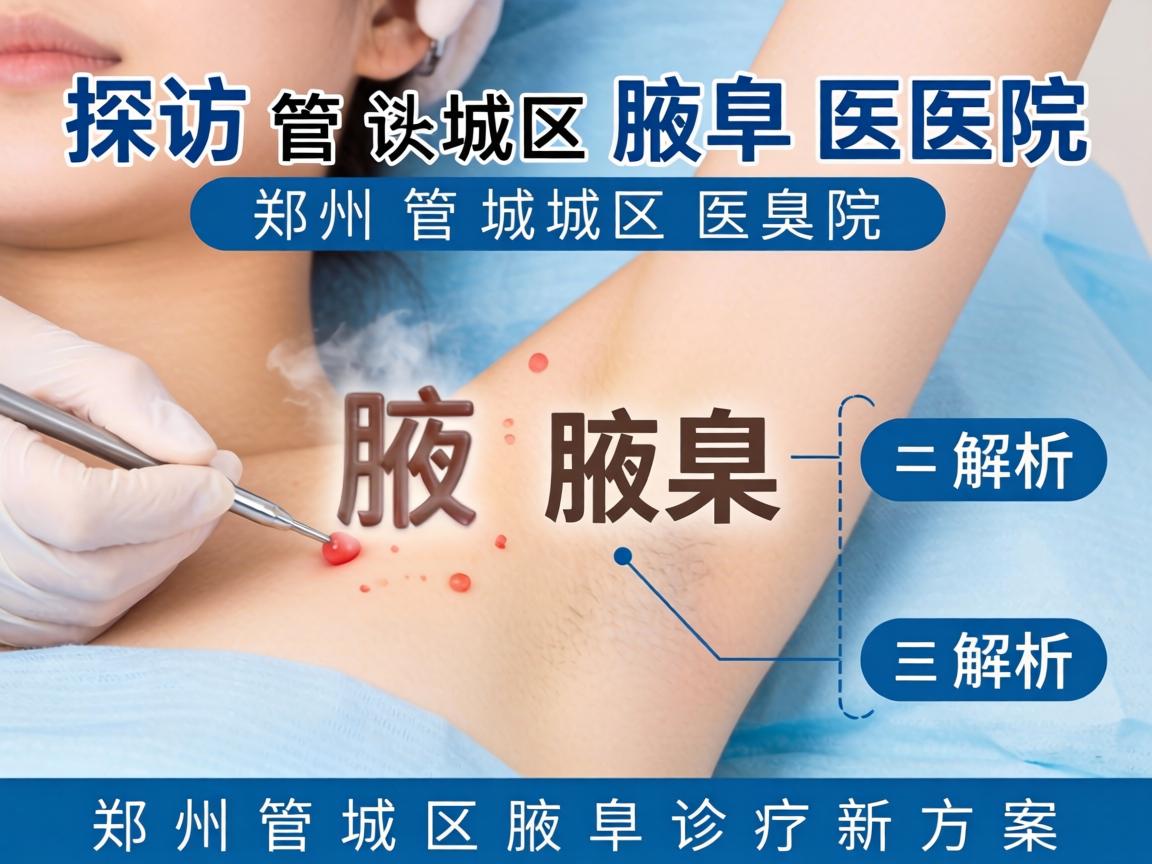 探访郑州管城区腋臭医院，解析郑州管城区腋臭诊疗新方案