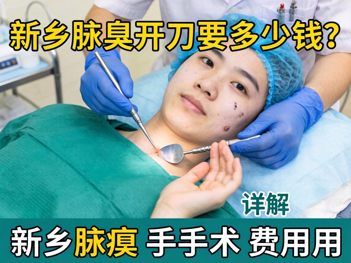 新乡腋臭开刀要多少钱？详解新乡腋臭手术费用