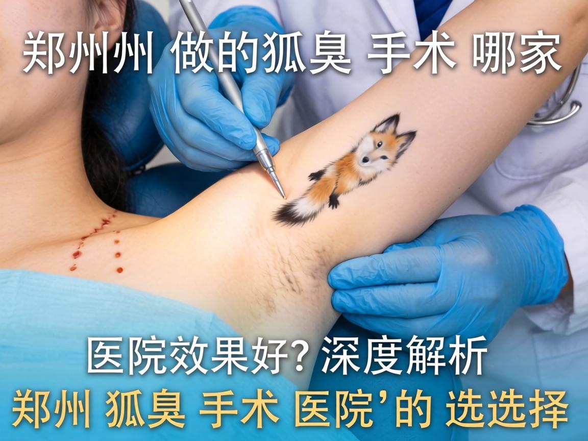 郑州做狐臭手术哪家医院效果好？深度解析郑州狐臭手术医院的选择
