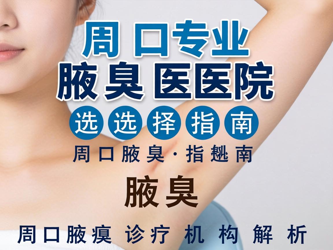 周口专业腋臭医院选择指南，周口腋臭诊疗机构解析