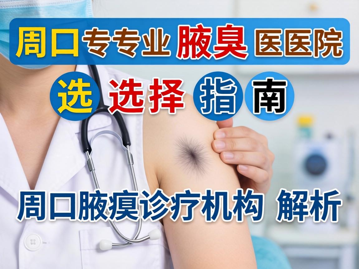 周口专业腋臭医院选择指南，周口腋臭诊疗机构解析