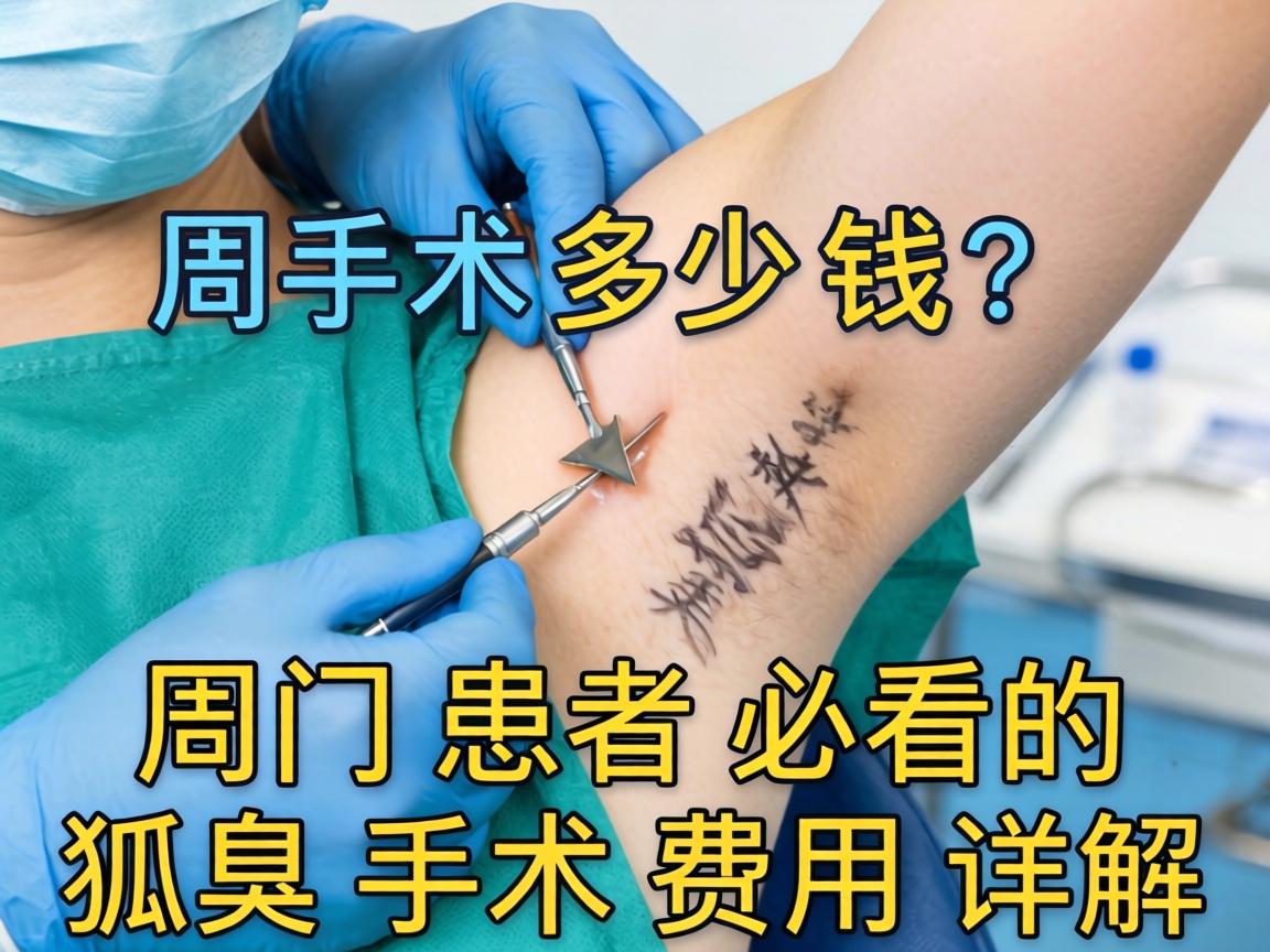 狐臭手术多少钱？周口患者必看的狐臭手术费用详解