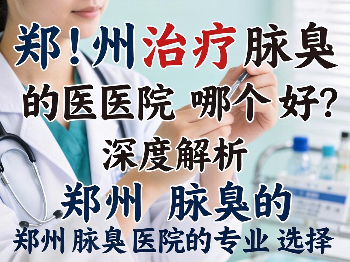 郑州治疗腋臭的医院哪个好？深度解析郑州腋臭医院的专业选择